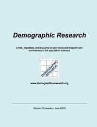 Demographic Research, Volume 16