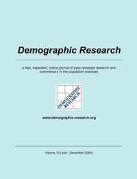 Demographic Research, Volume 13