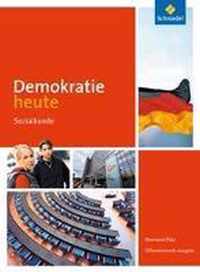 Demokratie heute. Schülerband. Differenzierende Ausgabe. Rheinland-Pfalz