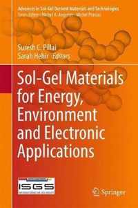 Sol-Gel Materials for Energy, Environment and Electronic Applications