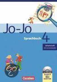 Jo-Jo Sprachbuch 4. Arbeitsheft mit CD-ROM. Allgemeine Ausgabe. Neubearbeitung. Niedersachsen