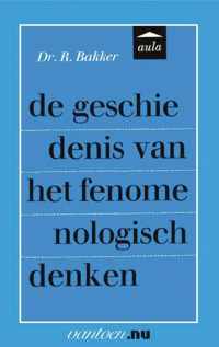 Vantoen.nu  -   Geschiedenis van het fenomenologisch denken