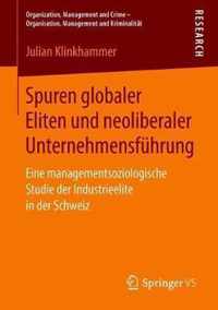 Spuren Globaler Eliten Und Neoliberaler Unternehmensfuhrung