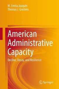 American Administrative Capacity