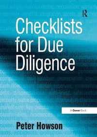 Checklists for Due Diligence