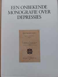 Onbekende monografie over depressies