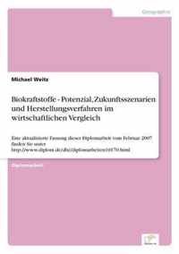 Biokraftstoffe - Potenzial, Zukunftsszenarien und Herstellungsverfahren im wirtschaftlichen Vergleich: Eine aktualisierte Fassung dieser Diplomarbeit vom Februar 2007 finden Sie unter http