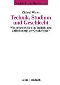 Technik, Studium Und Geschlecht