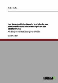 Der demografische Wandel und die daraus entstehenden Herausforderungen an die Stadtplanung