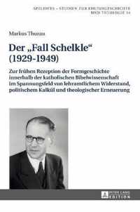 Der 'Fall Schelkle' (1929-1949)