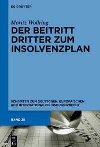 Der Beitritt Dritter Zum Insolvenzplan