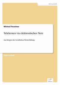 Telelernen via elektronisches Netz