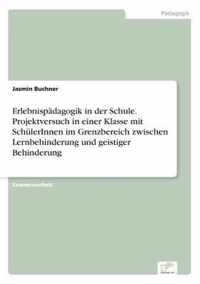 Erlebnispadagogik in der Schule. Projektversuch in einer Klasse mit SchulerInnen im Grenzbereich zwischen Lernbehinderung und geistiger Behinderung