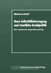 Neue Selbsthilfebewegung und staatliche Sozialpolitik