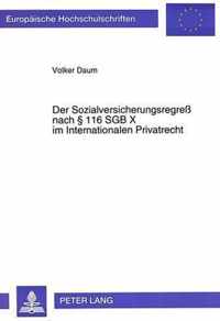 Der Sozialversicherungsregress Nach 116 Sgb X Im Internationalen Privatrecht