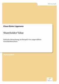 Shareholder Value