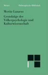 Grundzuge der Voelkerpsychologie und Kulturwissenschaft