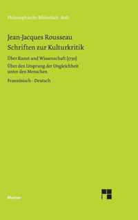 Schriften zur Kulturkritik