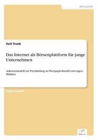 Das Internet als Boersenplattform fur junge Unternehmen