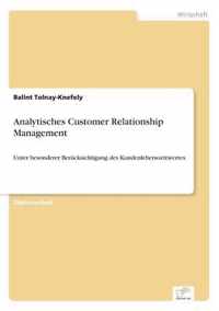 Analytisches Customer Relationship Management