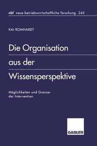 Die Organisation Aus Der Wissensperspektive