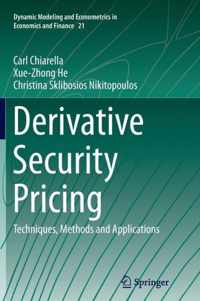 Derivative Security Pricing