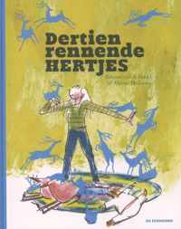 Dertien rennende hertjes