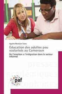 Education Des Adultes Peu Scolarises Au Cameroun