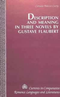 Description and Meaning in Three Novels by Gustave Flaubert