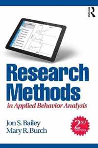 Research Methods in Applied Behavior Analysis