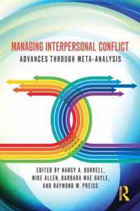 Managing Interpersonal Conflict