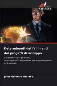 Determinanti dei fallimenti dei progetti di sviluppo