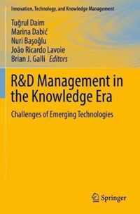 R&D Management in the Knowledge Era