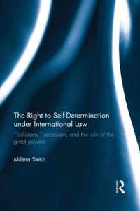 The Right to Self-Determination Under International Law