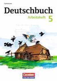 Deutschbuch 5. Schuljahr Gymnasium. Arbeitsheft mit Lösungen. Östliche Bundesländer und Berlin