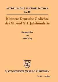 Kleinere Deutsche Gedichte des XI. und XII. Jahrhunderts