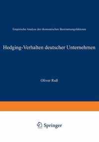 Hedging-Verhalten Deutscher Unternehmen