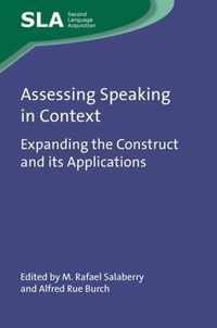 Assessing Speaking in Context