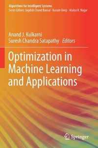 Optimization in Machine Learning and Applications