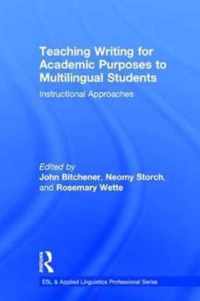 Teaching Writing for Academic Purposes to Multilingual Students