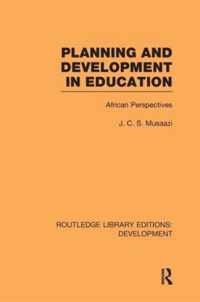 Planning and Development in Education