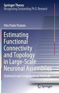 Estimating Functional Connectivity and Topology in Large-Scale Neuronal Assemblies