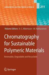 Chromatography for Sustainable Polymeric Materials