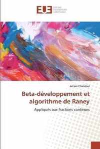 Beta-developpement et algorithme de Raney