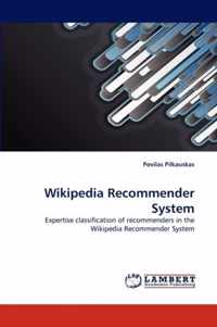 Wikipedia Recommender System