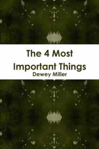 The 4 Most Important Things