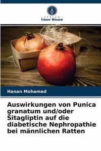 Auswirkungen von Punica granatum und/oder Sitagliptin auf die diabetische Nephropathie bei mannlichen Ratten