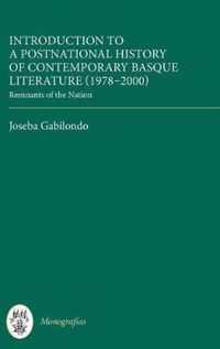 Introduction to a Postnational History of Contemporary Basque Literature (1978-2000)