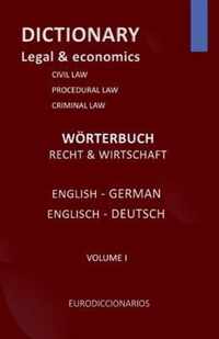 DICTIONARY LEGAL and ECONOMICS ENGLISH GERMAN