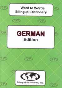 English-German & German-English Word-to-Word Dictionary